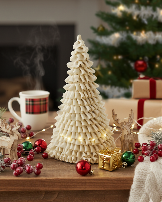 Fabric Christmas Tree/ Christmas Table Decor (Large)