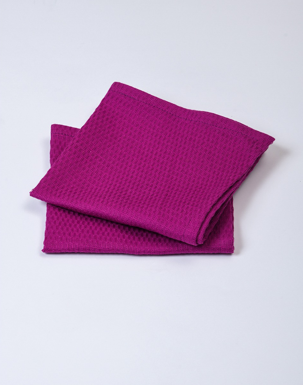 Purple Waffle Face Towel