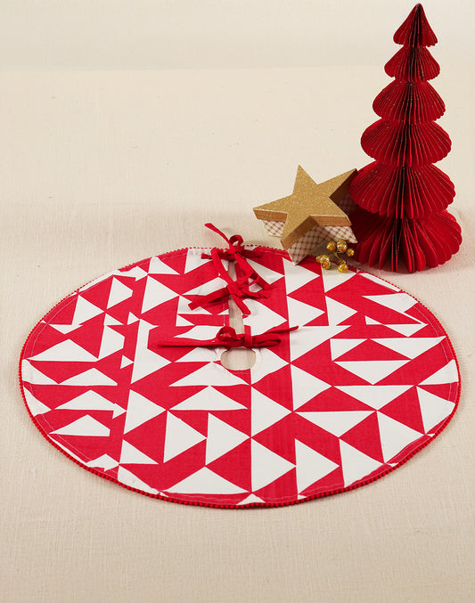 TREE SKIRT GEO PATTERN
