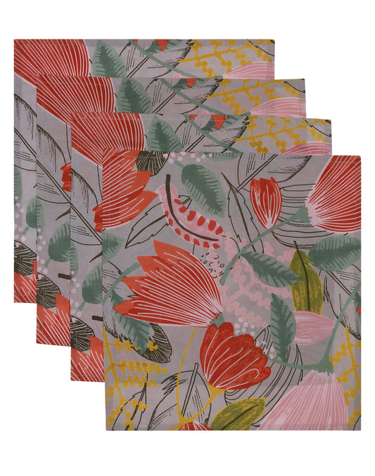 Grey Cotton 20"X20" Napkin