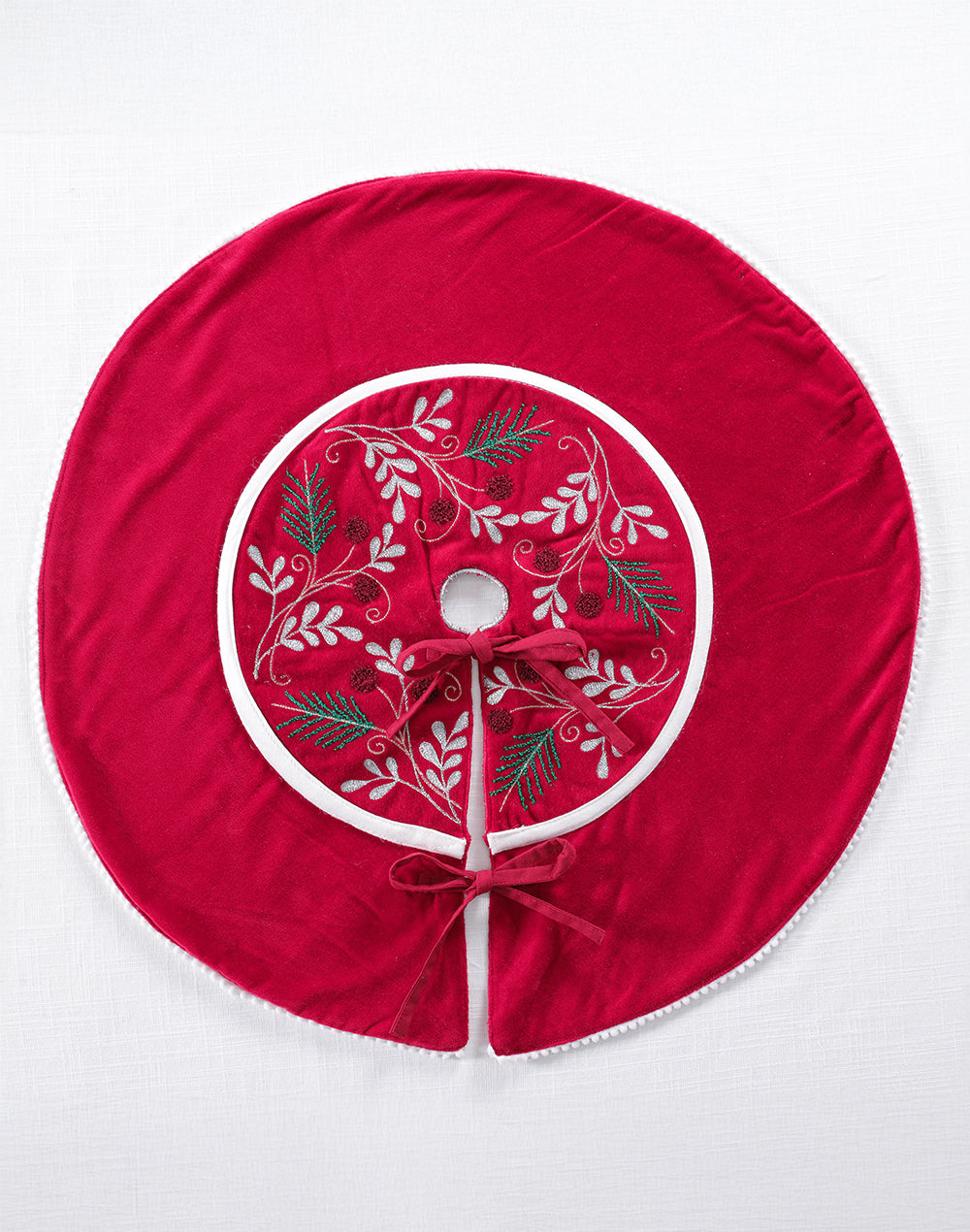 TREE SKIRT SILVER GLOOM