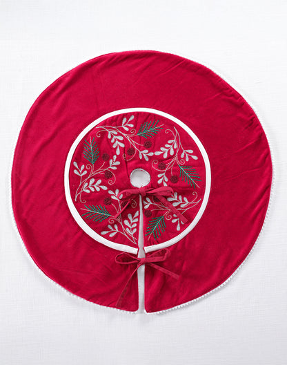 TREE SKIRT SILVER GLOOM