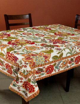 Multicolour 60X84 Table Cover 1 pcs