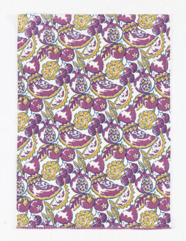 Purple Cotton Fruit Printed 20×28 Inch Kitchen Towel Set Of 3