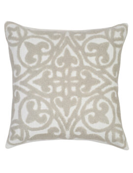 Beige Slub 18X18  Cushion Cover set of 2