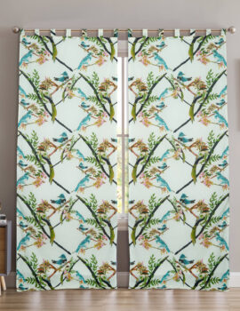 Multi Cambric 42″X84″ Curtain Set of 2