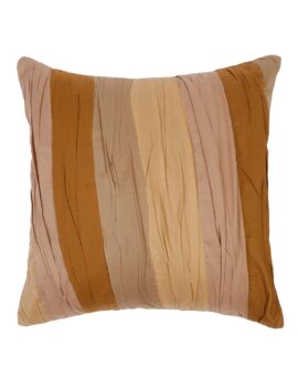 Brown Voile 18X18  Cushion Cover set of 2