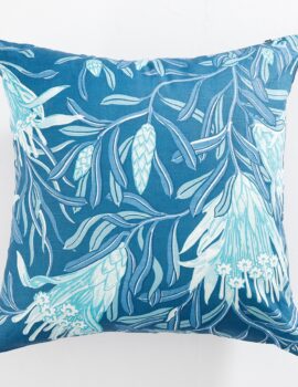 Blue Linen 20X20  Cushion Cover set of 2