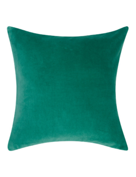 Solid velvet cushion cover set of 2