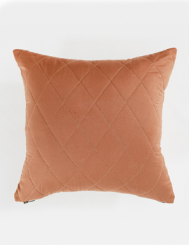 Brown Polysuede 18X18  Cushion Cover set of 2