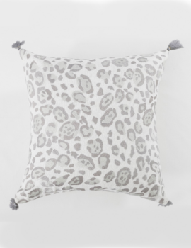 Grey Lurex 18X18  Cushion Cover set of 2