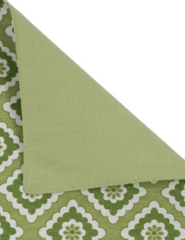 Green Polycotton 13X19 Placemat Set of 4