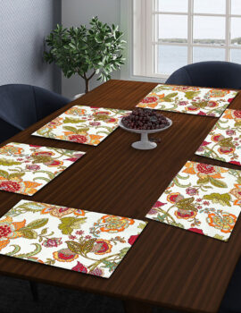 Red Sheeting 13X19 Placemat Set of 6