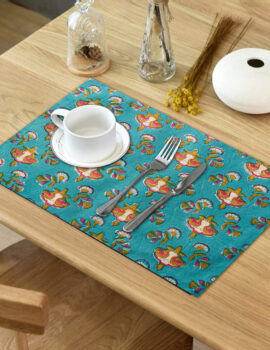 Green Sheeting 13X19 Tablemat Set of 6