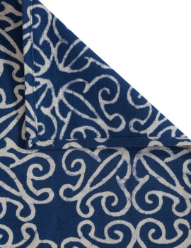 Blue Color Cotton Printed Table Runner Size- 14″X70″