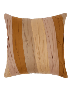 Brown cotton cushion cover set of 2- 18″x18″