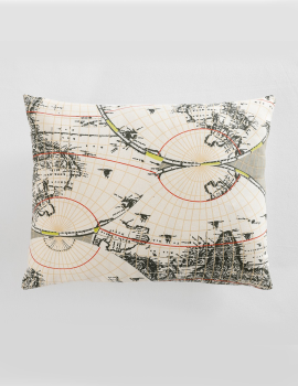 Grey lumbard cushion cover set of 2