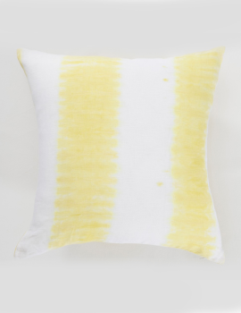 Yellow linen cushion covers- 18″x18″